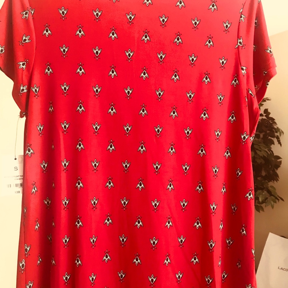 Red New Blouse